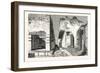 Street in Pompeii-null-Framed Giclee Print