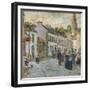 Street in Pont Aven - Evening, 1897-Childe Hassam-Framed Giclee Print