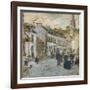 Street in Pont Aven - Evening, 1897-Childe Hassam-Framed Giclee Print