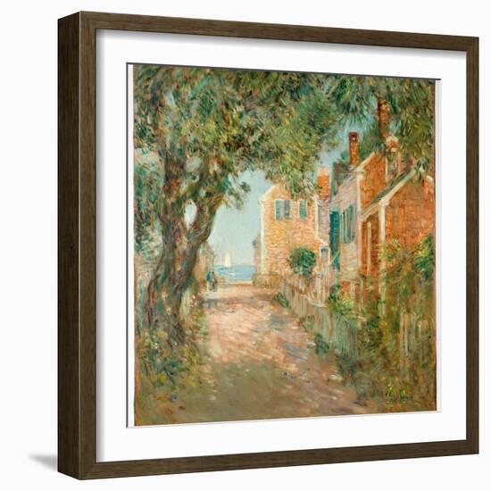 Street in Provincetown, 1904-Childe Hassam-Framed Giclee Print