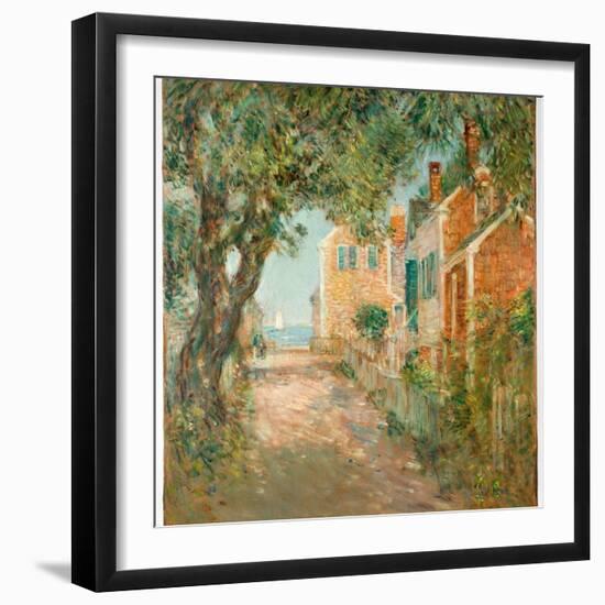 Street in Provincetown, 1904-Childe Hassam-Framed Giclee Print