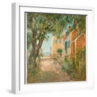 Street in Provincetown, 1904-Childe Hassam-Framed Giclee Print