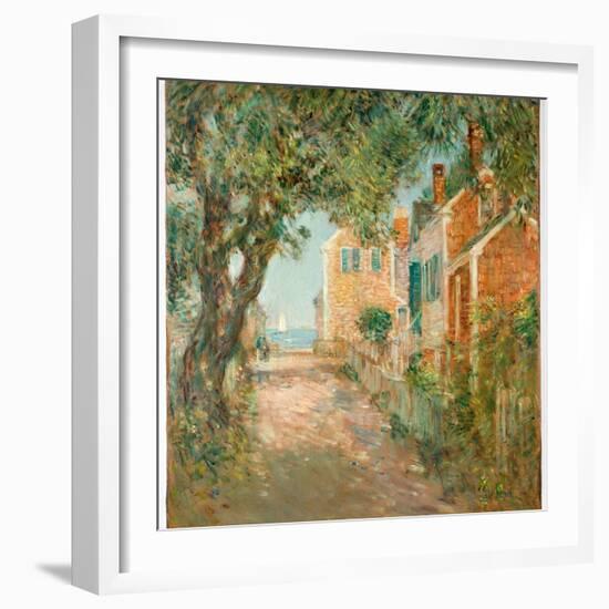 Street in Provincetown, 1904-Childe Hassam-Framed Giclee Print