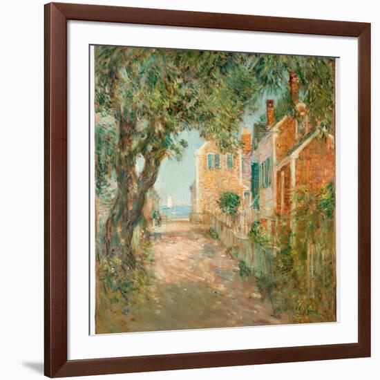 Street in Provincetown, 1904-Childe Hassam-Framed Giclee Print