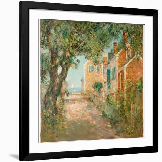 Street in Provincetown, 1904-Childe Hassam-Framed Giclee Print