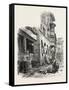 Street in Rapperschwyl, Switzerland, 19th Century-null-Framed Stretched Canvas