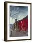 Street in Roros, 1902-Harald Oscar Sohlberg-Framed Giclee Print