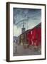 Street in Roros, 1902-Harald Oscar Sohlberg-Framed Giclee Print