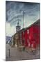 Street in Roros, 1902-Harald Oscar Sohlberg-Mounted Giclee Print