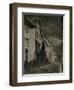 Street in Saverne, 1858-James Abbott McNeill Whistler-Framed Giclee Print