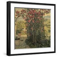 Street in Seville, Set Design, 1908-Alexander Golovin-Framed Art Print