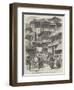 Street in Sirinagur, Cashmere-William Carpenter-Framed Giclee Print