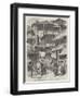 Street in Sirinagur, Cashmere-William Carpenter-Framed Giclee Print