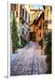 Street in Spello, Italy-Terry Eggers-Framed Premium Photographic Print