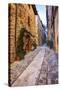 Street in Spello, Italy-Terry Eggers-Stretched Canvas