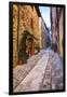 Street in Spello, Italy-Terry Eggers-Framed Premium Photographic Print