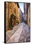 Street in Spello, Italy-Terry Eggers-Framed Stretched Canvas