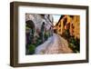 Street in Spello, Italy-Terry Eggers-Framed Photographic Print