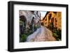 Street in Spello, Italy-Terry Eggers-Framed Photographic Print