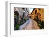 Street in Spello, Italy-Terry Eggers-Framed Photographic Print