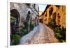 Street in Spello, Italy-Terry Eggers-Framed Photographic Print