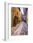 Street in Spello, Italy-Terry Eggers-Framed Photographic Print