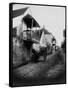 Street in St. Augustine, Florida-null-Framed Stretched Canvas