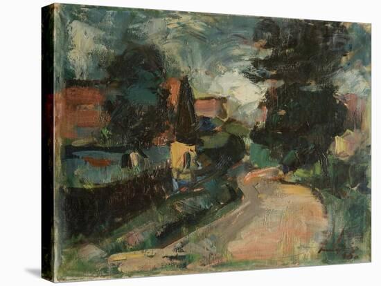 Street in Szada I, 1960-Emil Parrag-Stretched Canvas