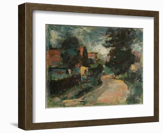 Street in Szada I, 1960-Emil Parrag-Framed Giclee Print