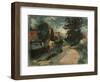 Street in Szada I, 1960-Emil Parrag-Framed Giclee Print