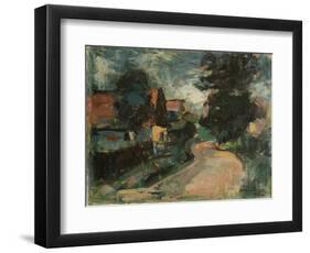 Street in Szada I, 1960-Emil Parrag-Framed Giclee Print