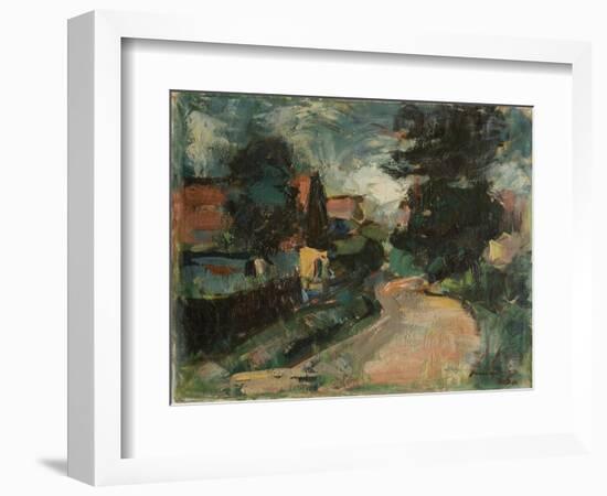 Street in Szada I, 1960-Emil Parrag-Framed Giclee Print