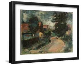 Street in Szada I, 1960-Emil Parrag-Framed Giclee Print