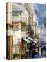 Street in Taormina, Sicily, Italy, Europe-Levy Yadid-Stretched Canvas