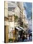 Street in Taormina, Sicily, Italy, Europe-Levy Yadid-Stretched Canvas