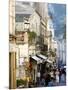 Street in Taormina, Sicily, Italy, Europe-Levy Yadid-Mounted Photographic Print