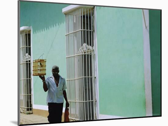 Street in the Colonial Town, Trinidad, Sancti Spiritus, Cuba-J P De Manne-Mounted Photographic Print