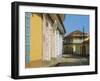 Street in the Colonial Town, Trinidad, Sancti Spiritus, Cuba-J P De Manne-Framed Photographic Print