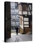 Street in the Downtown of Marburg, Hessen, Germany-Carlos Sanchez Pereyra-Stretched Canvas