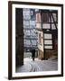 Street in the Downtown of Marburg, Hessen, Germany-Carlos Sanchez Pereyra-Framed Photographic Print