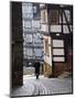 Street in the Downtown of Marburg, Hessen, Germany-Carlos Sanchez Pereyra-Mounted Photographic Print