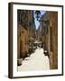 Street in the Medieval Old Town of Sarlat, Dordogne, France. Europe-Peter Richardson-Framed Photographic Print