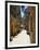 Street in the Medieval Old Town of Sarlat, Dordogne, France. Europe-Peter Richardson-Framed Photographic Print