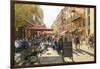 Street in the Old Town, Vieille Ville, Nice, Cote d'Azur, Alpes-Maritimes, French Riviera, France, -Fraser Hall-Framed Photographic Print