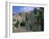 Street in the Port of Stari Grad, Hvar Island, Dalmatia, Dalmatian Coast, Adriatic, Croatia, Europe-J P De Manne-Framed Photographic Print