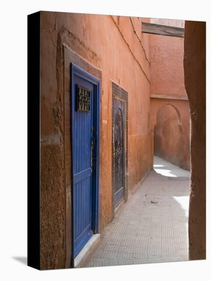 Street in the Souk in the Medina, UNESCO World Heritage Site, Marrakech, Morocco, North Africa-Nico Tondini-Stretched Canvas
