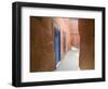 Street in the Souk in the Medina, UNESCO World Heritage Site, Marrakech, Morocco, North Africa-Nico Tondini-Framed Photographic Print