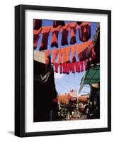 Street in the Souk, Marrakesh (Marrakech), Morocco, North Africa, Africa-Sergio Pitamitz-Framed Photographic Print