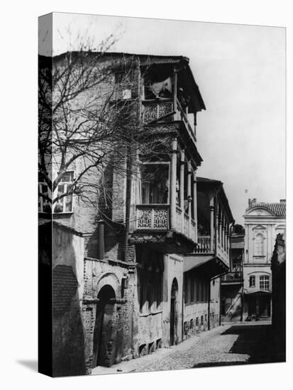 Street in the Tartar Quarter of Tiflis-null-Stretched Canvas