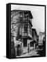 Street in the Tartar Quarter of Tiflis-null-Framed Stretched Canvas